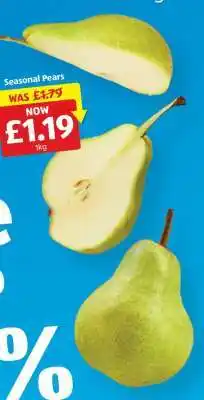 Aldi Seasonal Pears offer