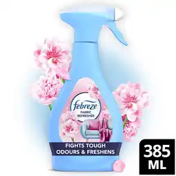Tesco Febreze Fabric Refresher Blossom & Breeze 385ml offer