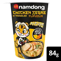 Tesco Namdong Chicken Jjigae Instant Noodle Pot 84g offer