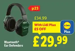 Lidl Parkside Bluetooth Ear Defenders offer