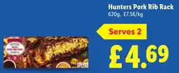 Lidl Hunters Pork Rib Rack offer