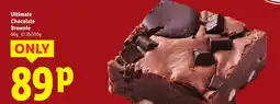 Lidl Ultimate Chocolate Brownie offer