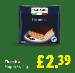 Lidl ITALIAMO Tiramisu offer
