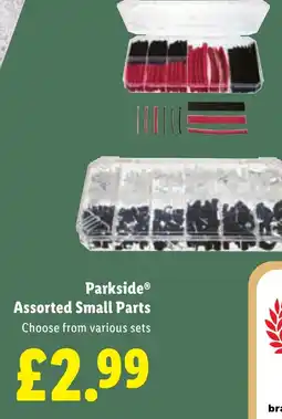 Lidl Parkside Assorted Small Parts offer