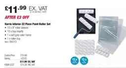 Costco Harris Interior 22 Piece Paint Roller Set offer