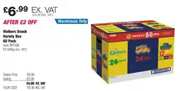 Costco Walkers Snack Variety Box offer