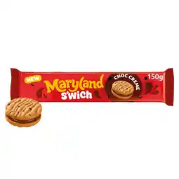 Iceland Maryland S'wich Choc Creme 150g offer