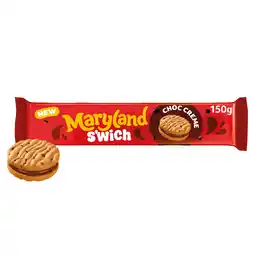 Iceland Maryland S'wich Choc Creme 150g offer