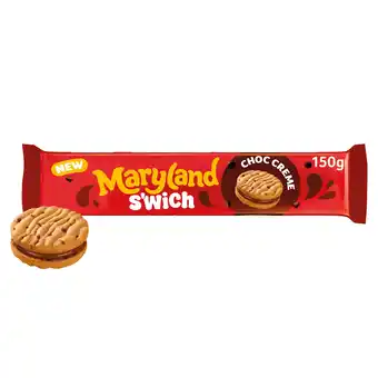 Iceland Maryland S'wich Choc Creme 150g offer