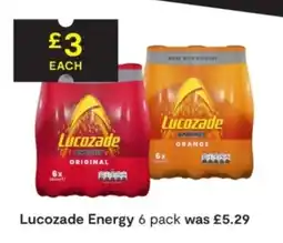 SuperValu Lucozade Energy offer