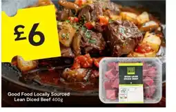 SuperValu Good Food Locally Sourced Lean Diced Beef offer