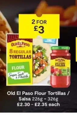 SuperValu Old El Paso Flour Tortillas / Salsa offer