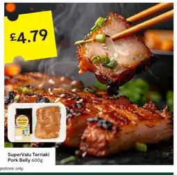 SuperValu SuperValu Terriaki Pork Belly offer