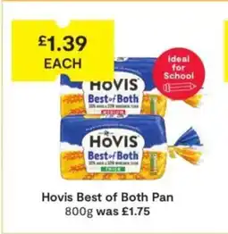 SuperValu Hovis Best of Both Pan offer