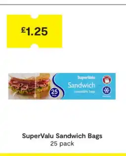 SuperValu SuperValu Sandwich Bags offer