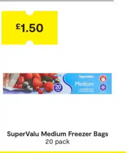 SuperValu SuperValu Medium Freezer Bags offer