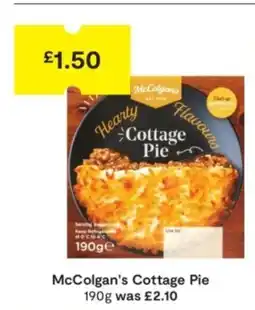 SuperValu McColgan's Cottage Pie offer