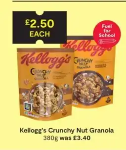 SuperValu Kellogg's Crunchy Nut Granola offer
