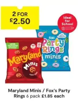 SuperValu Maryland Minis / Fox's Party Rings offer