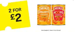 SuperValu HEINZ Spaghetti / Hoops offer