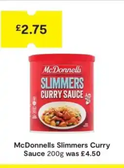 SuperValu McDonnells Slimmers Curry Sauce offer