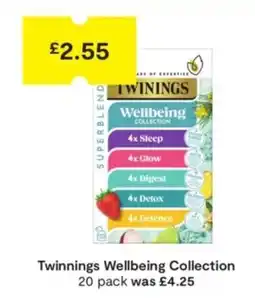 SuperValu Twinnings Wellbeing Collection offer