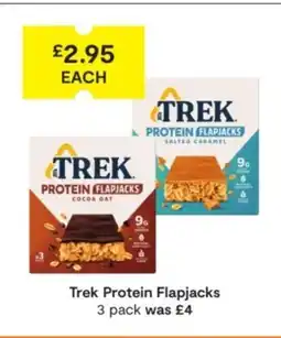 SuperValu Trek Protein Flapjacks offer