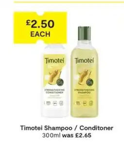 SuperValu Timotei Shampoo / Conditoner offer