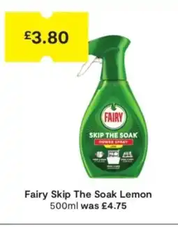SuperValu Fairy Skip The Soak Lemon offer