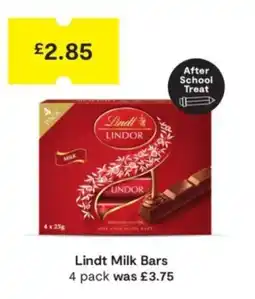 SuperValu Lindt Milk Bars offer