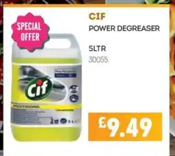Bestway CIF Power degreaser offer