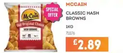 Bestway MCCAIN Classic hash browns offer