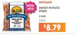 Bestway MCCAIN Sweet potato fries offer