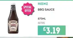 Bestway HEINZ Bbq sauce offer
