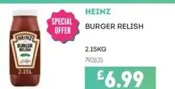 Bestway HEINZ Burger relish offer