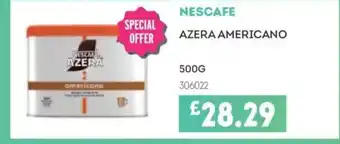 Bestway NESCAFE Azera americano offer