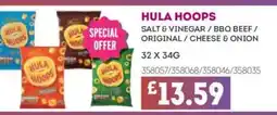 Bestway HULA HOOPS Salt & vinegar / bbq beef / original/cheese & onion offer