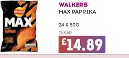 Bestway WALKERS Max paprika offer