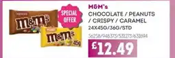 Bestway M&M's Chocolate / peanuts / crispy / caramel offer