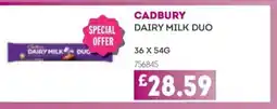 Bestway CADBURY Dairy milk duo offer