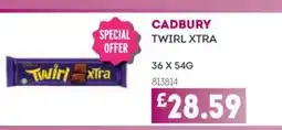 Bestway CADBURY Twirl xtra offer