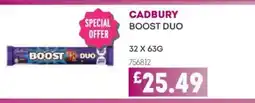 Bestway CADBURY Boost duo offer