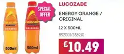 Bestway LUCOZADE Energy orange / original offer