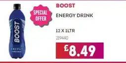 Bestway BOOST Energy drink offer