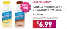 Bestway NURISHMENT Banana / chocolate / strawberry/vanilla offer