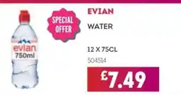 Bestway EVIAN Water offer