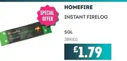 Bestway HOMEFIRE Instant firelog offer