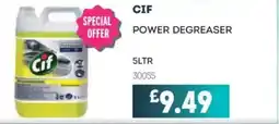 Bestway CIF Power degreaser offer