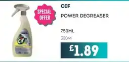 Bestway CIF Power degreaser offer