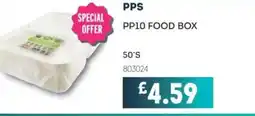 Bestway PPS PP10 food box offer